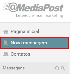 Criar mensagem Media Post